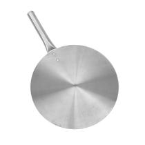 Pa Pegador Para Pizza Em Aluminio 35cm com Cabo Curto Reforçado Forno Pão Pizzaria Pizzaiolo Caseira Profissional