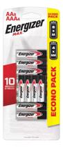 Pac pilhas energizer max aa8+aaa4