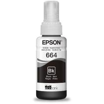 Pack 02 Garrafa de Tinta T664 T664120-2P Preto para impressora Tank L355 - Eps0n