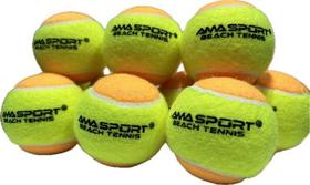 Pack 10 Bolinhas Bola De Beach Tennis Ama Sport Premium Pro