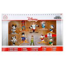 Pack 10 Personagens Disney Nano Metal Figs Jada 99350 DTC 4293