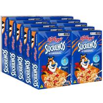 Pack 10 Unidades Cereal Matinal Sucrilhos Kelloggs com Flocos de Milho Sabor Original 240g - Kit com 10x240g