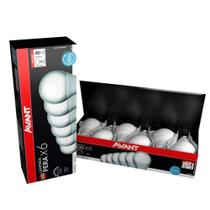 Pack 12 Lâmpadas 9w Led Bulbo Soquete Bivolt Branca Fria E27 Pack 12 Lâmpadas 9w Led Bulbo Soquete Bivolt Branca Fria E27