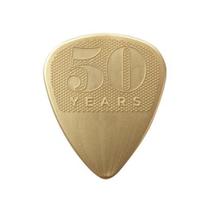 Pack 12 Palhetas Dunlop 50º Aniversário Nylon 0,73mm Palheta p/ Violão Guitarra Baixo - Dunlop
