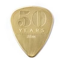 Pack 12 Palhetas Dunlop 50º Aniversário Nylon 0,88mm Palheta p/ Violão Guitarra Baixo - Dunlop