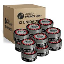 Pack 12 un - cera modeladora neon cassino royale efeito molhado 150g - jhony barber Pack 12 un - cera modeladora neon cassino royale efeito molhado 150g - jhony barber