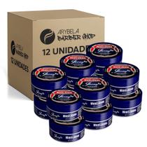 Pack 12 un - cera modeladora street sport efeito natural 150g - jhony barber