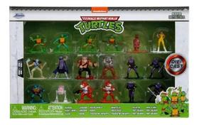 Pack 18 Miniaturas Nano Metalfigs Tartarugas Ninjas