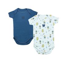 Pack 2 Bodys Manga Curta - Tigrinho Copen - Mini Bear