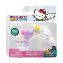 Pack 2 Bonecas Figuras Hello Kitty E Amigos de Cinnamoroll E Hello Kitty Pack 2 Bonecas Figuras Hello Kitty E Amigos de Cinnamoroll E Hello Kitty