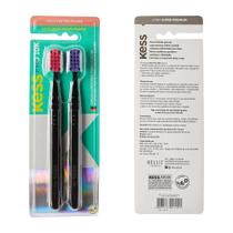 Pack 2 Escovas Dentais Kess Pro 10000 Cerdas Extras Macias Pack 2 Escovas Dentais Kess Pro 10000 Cerdas Extras Macias