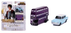 Pack 2 Miniaturas Harry Potter - Nano Hollywood Rides - 4 cm - Jada