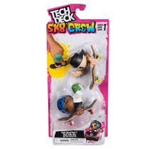 Pack 2 Skate de Dedo Bonecos SK8 CREW (Boné Preto) Tech Deck Pack 2 Skate de Dedo Bonecos SK8 CREW (Boné Preto) Tech Deck