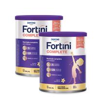 Pack 2 Unidades Fortini Complete Baunilha 800g