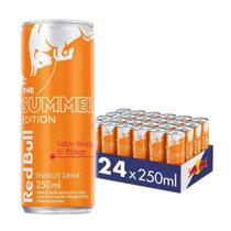 Pack 24 Latas Energetico Red Bull Pessego Edition 250ml Pack 24 Latas Energetico Red Bull Pessego Edition 250ml