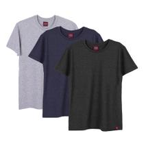 Pack 3 Camisetas Lisas Plus Size Premium.