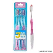 Pack 3 Unidades de Escova Dental Média Soft Clean Klin Pack 3 Unidades de Escova Dental Média Soft Clean Klin