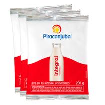 Pack 3un Leite em Pó INSTANTÂNEO Piracanjuba 3x200g
