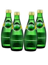 Pack 4 água mineral gaseificada source perrier 330ml