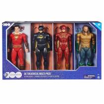 Pack 4 Bonecos de 30cm - Batman, Flash, Shazam e Aquaman - 7899573633868 Pack 4 Bonecos de 30cm - Batman, Flash, Shazam e Aquaman - 7899573633868