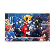 Pack 4 Bonecos Sonic, Tails, Shadow e Knuckles 12cm Articulados Sunny Brinquedos Pack 4 Bonecos Sonic, Tails, Shadow e Knuckles 12cm Articulados Sunny Brinquedos