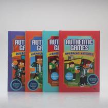 Pack 4 Livros Authenticgames - ACOMPANHA UM JOGO TABULEIRO + Minecraft 2024 + 6 Envelopes Pack 4 Livros Authenticgames - ACOMPANHA UM JOGO TABULEIRO + Minecraft 2024 + 6 Envelopes