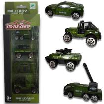 Pack 4 Miniaturas Militar 1:64 Metal Super Power Die Cast