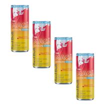 Pack 4 Red Bull Energético Maçã Edition S/ Açúcar 250ml Pack 4 Red Bull Energético Maçã Edition S/ Açúcar 250ml