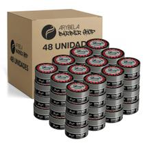 Pack 48 un - cera modeladora neon cassino royale efeito molhado 150g - jhony barber
