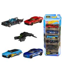 PACK 5 Carrinhos Hot Wheels BATMAN DC Temático 1:64 1MAGNUS DLY68