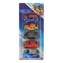 Pack 5 Carrinhos Liga da Justiça 4606 Pack 5 Carrinhos Liga da Justiça 4606