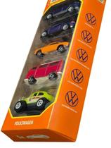 PACK 5 Carrinhos Matchbox Volkswagen VW - Karmann guia Fusca - Kombi - Golf - 1MAGNUS - HVT70