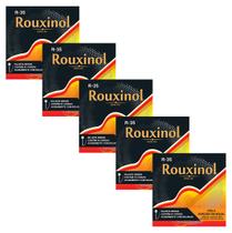 Pack 5 Cordas Viola Caipira Rouxinol Encordoamento Cebolão Em Mi