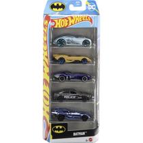 Pack 5 Hot Wheels - Batman 2025 - JBJ76