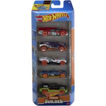 Pack 5 Hot Wheels - Track Buildeer - HTV52