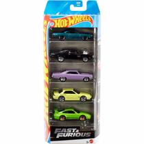 Pack 5 Hot Wheels - Velozes e Furiosos 2025 - JBJ80