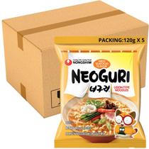 Pack 5 Lamen Coreano Neoguri Mild Nongshim 120g
