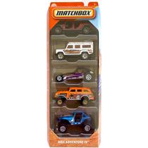 Pack 5 Matchbox - MBX Adventure IV - JBX39