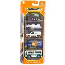 Pack 5 Matchbox - MBX City Drivers IV - HVT64