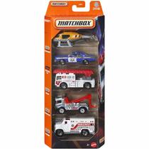 Pack 5 Matchbox - Rescue V - JBX37