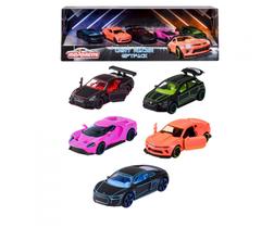 Pack 5 Miniaturas - Light Racer - Gift Pack - 1/64 - Majorette