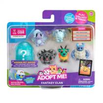 Pack 6 Bonecos de 5cm Animal Live Adopt Me Sunny - 7899573638641