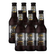 Pack 6 Cerveja Petra Premium Long Neck 330Ml
