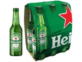 Pack 6 Heineken Longneck