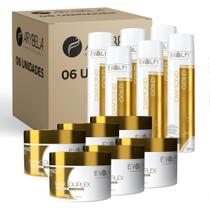 PACK 6 UN - SHAMPOO 300ml + MASCÁRA DIAMOND GOLD 300g - EVOLPY LISS PACK 6 UN - SHAMPOO 300ml + MASCÁRA DIAMOND GOLD 300g - EVOLPY LISS