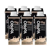 Pack 6 unidades YoPRO Bebida Láctea UHT Coco com Batata-Doce 15g de proteínas 250ml