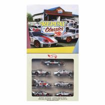 Pack 7 Hot Wheels - 80 Anos Mattel Silver Series - JHF01