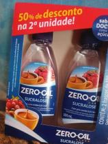 Pack Adoçante Líquido Sucralose Zero Cal Frasco 200Ml 2 Unid