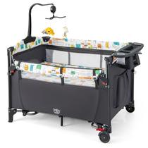 Pack and Play Baby Joy Bedside Sleeper com berço e trocador Pack and Play Baby Joy Bedside Sleeper com berço e trocador