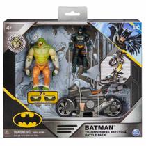 Pack Batman E Crocodilo Batciclo Transformador 3383 Sunny
